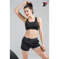 Fournir le soutien-gorge de yoga complet de polyester / spandex et court en stock